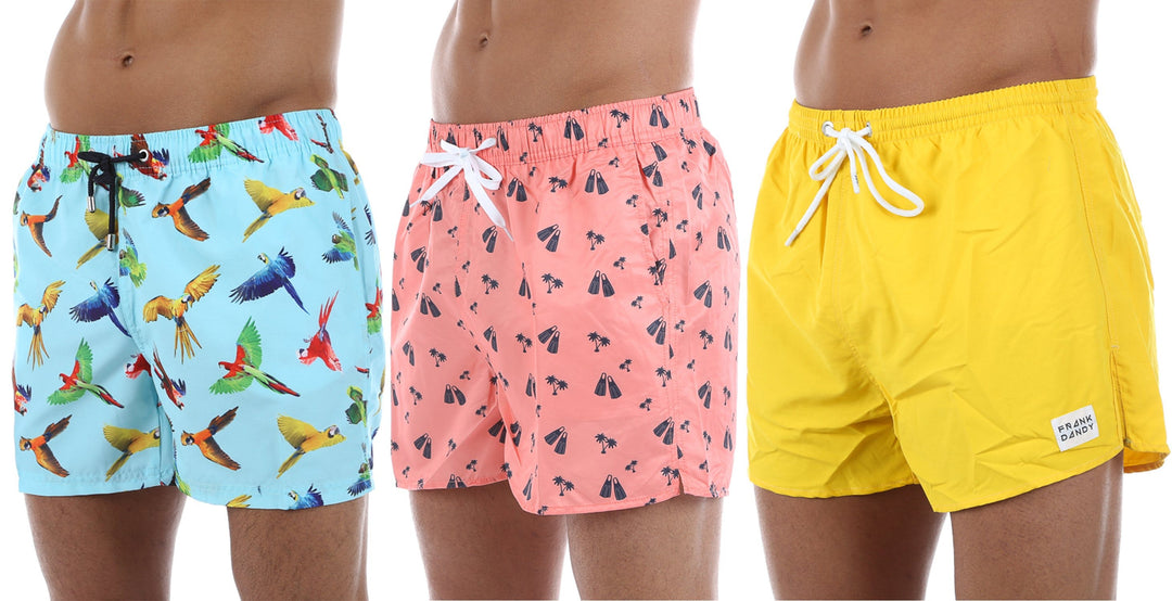 Färgstarka badshorts Image