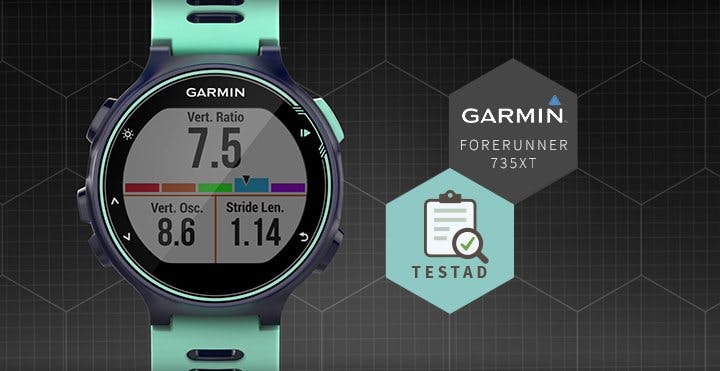 Test av pulsklokken Garmin Forerunner 735XT Image