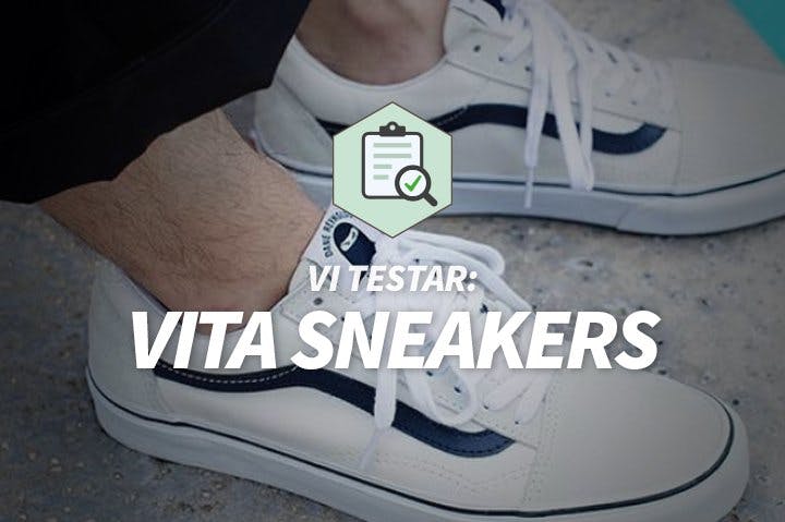 Test: hvite herresneakers våren 2018 Image