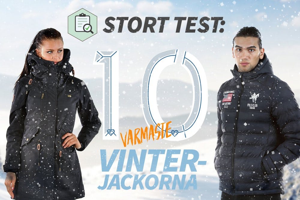 Test av 10 varma vinterjackor Image