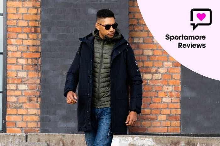 Vi har testat varma höstjackor för honom Image