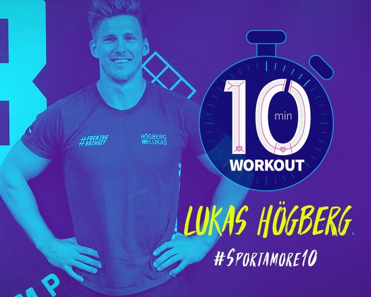 Giv dig selv en udfordring med Lukas Högbergs AMRAP-pas! Image