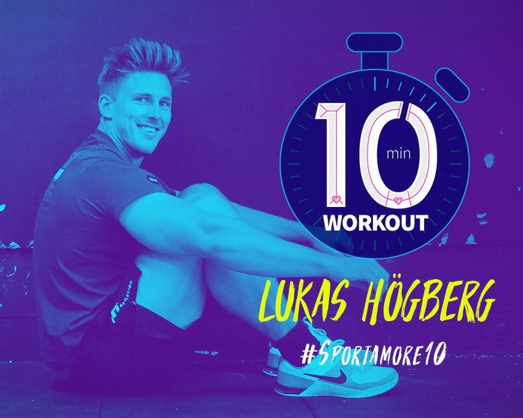 Ge allt under Lukas Högbergs fjärde CrossFit-pass! Image