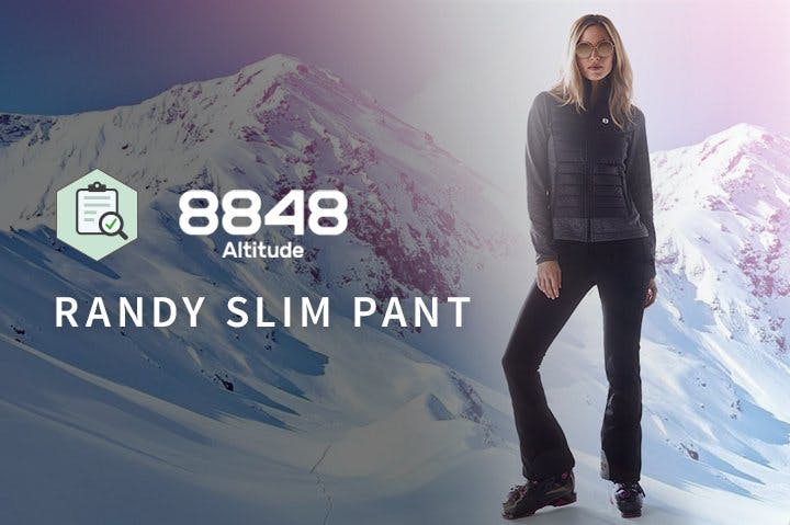 Så bra är slimmade skidbyxan från 8848 Altitude Image