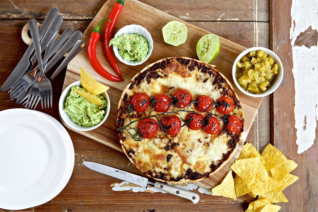 Vegetarisk tacopaj Image