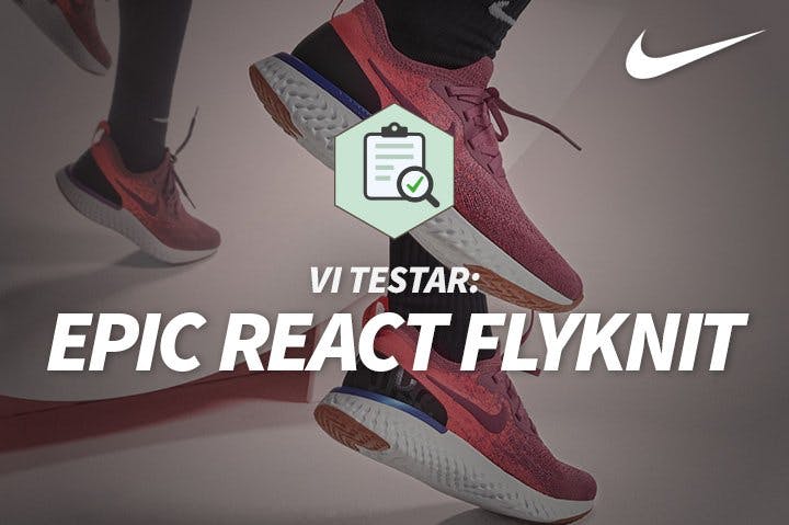 En sann løpeglede i Nike Epic React Image