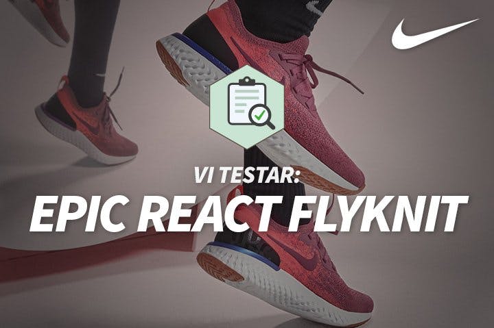 Sann löparglädje i Nike Epic React Image