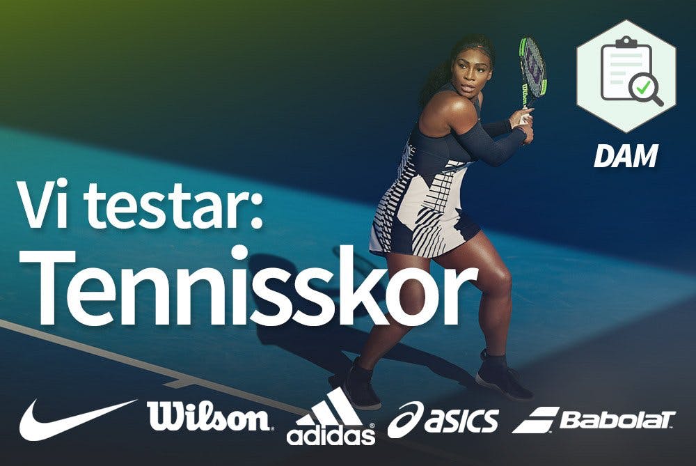Test av tennissko – damemodeller Image