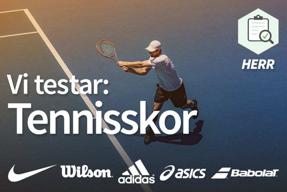 Test av tennisskor – herrmodeller Image