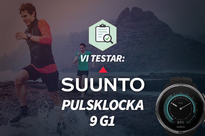 Vi testar Suuntos nya pulsklocka 9 G1 Image