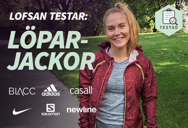 Lofsan testar höstens löparjackor 2017 Image
