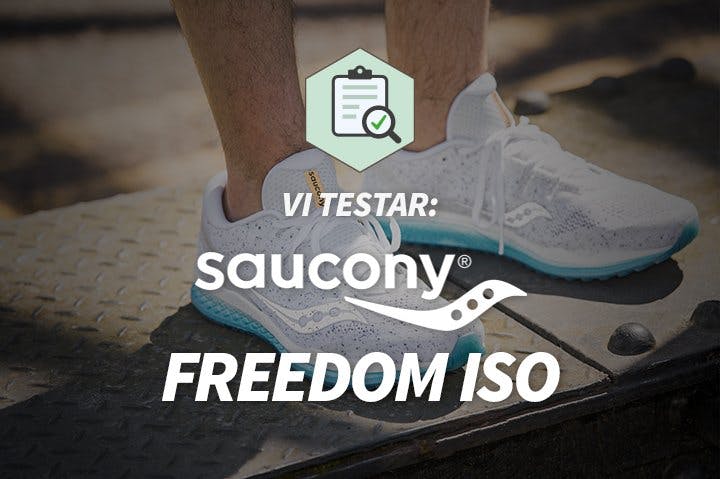 Test av nya löparskorna Saucony Freedom ISO 2 Image