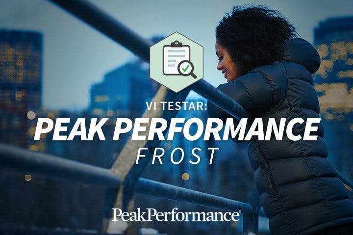 Dunjackan från Peak Performance som är bäst i test Image