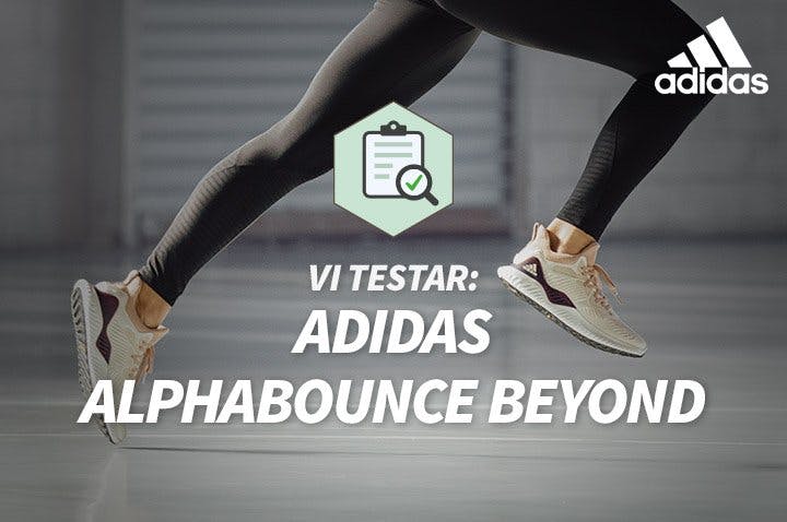 Sikkert løb med de nye Adidas Alphabounce Image