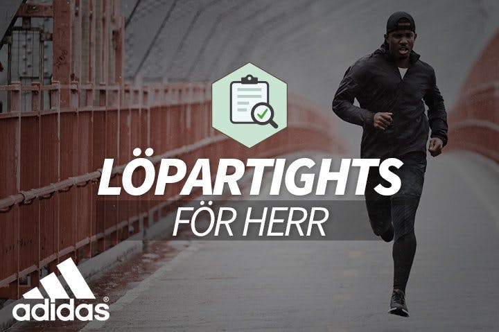 Adidas bedste løbetights til herrer forår 2018 Image