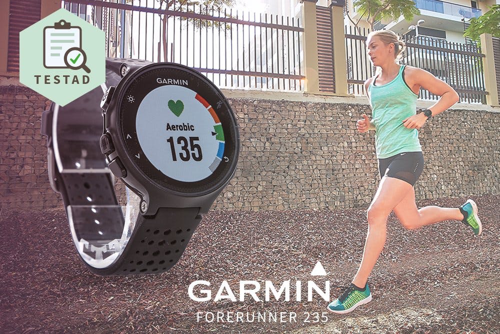 Test av pulsklockan Forerunner 235 Image