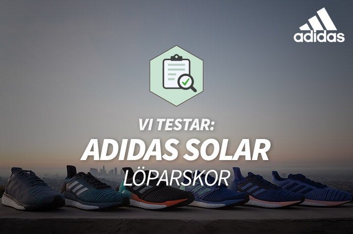 Vi har testat löparskorna i Adidas Solar-familjen Image