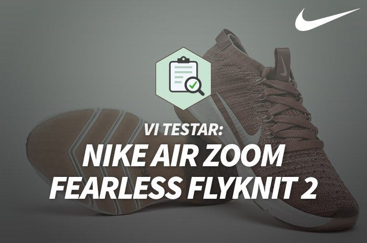 Test av de nye treningsskoene fra Nike Image