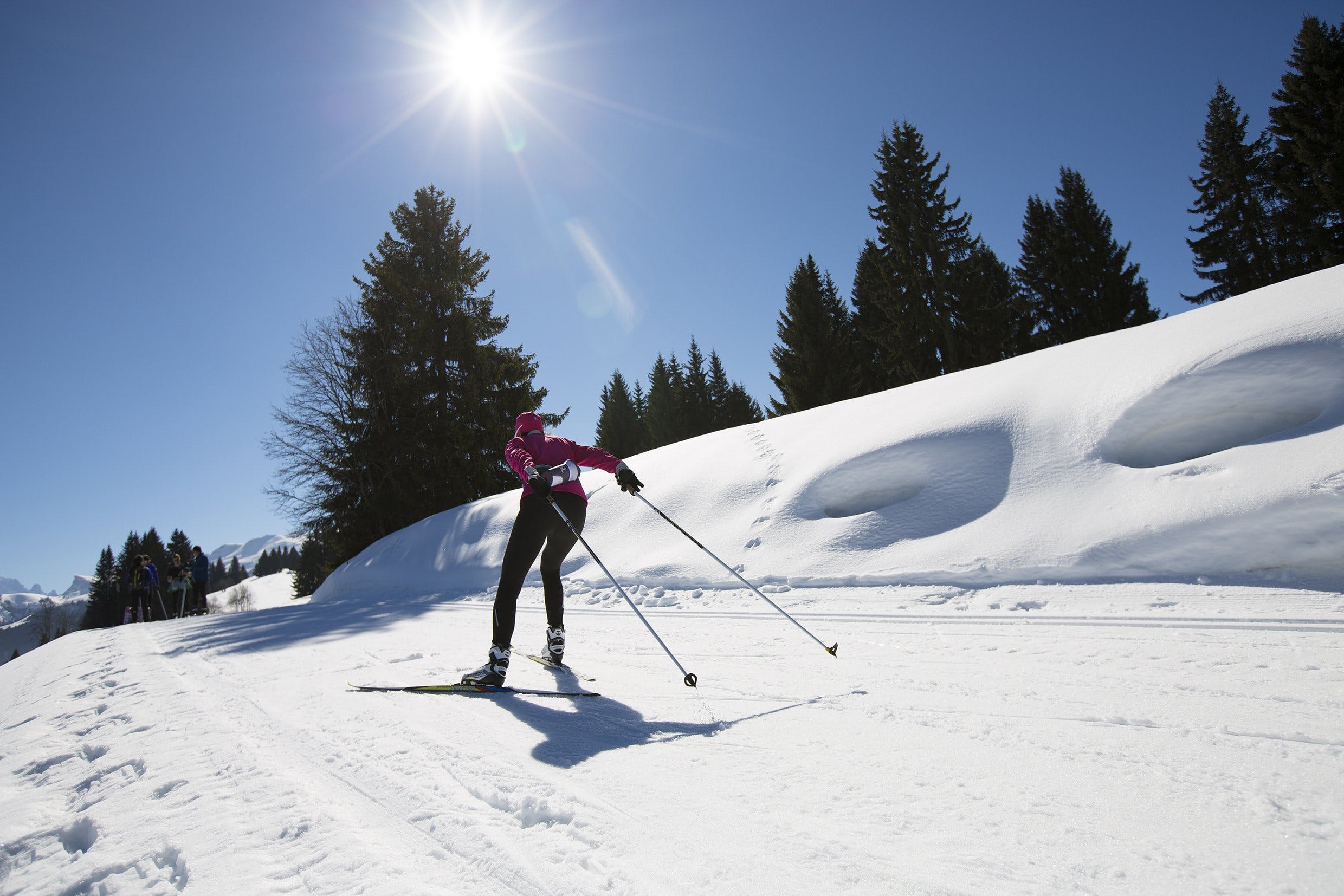 Smidigare åkning med vallningsfria skidor Image