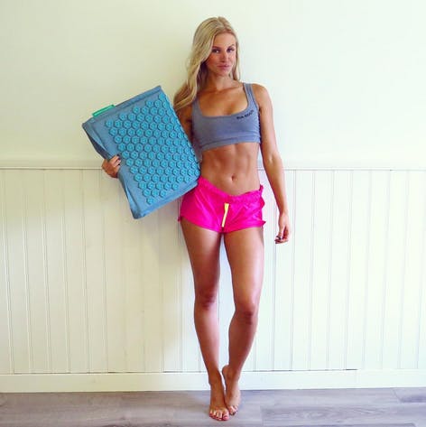 Linn gick från cancerpatient till gymjunkie Image