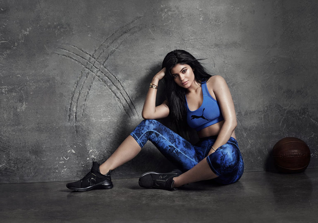Kylie Jenner frontar Puma Fierce Image