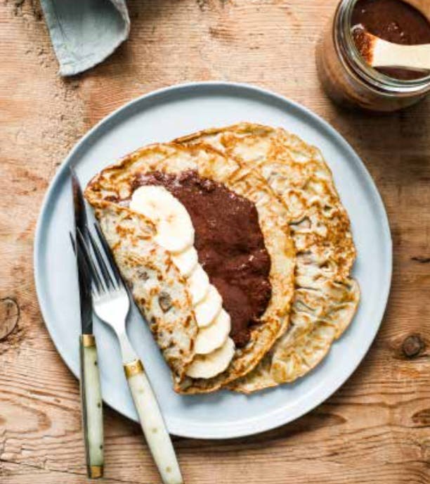 Nyttiga nutellacrêpes Image