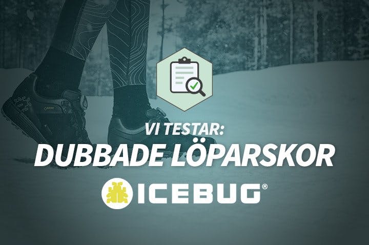 Vi tester løpesko med pigger fra Icebug Image