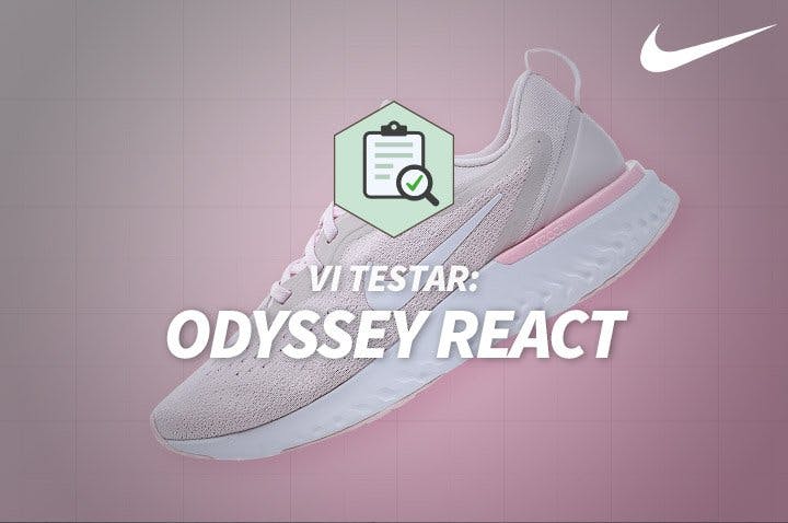 Så bra är nya löparskon Odyssey React från Nike Image