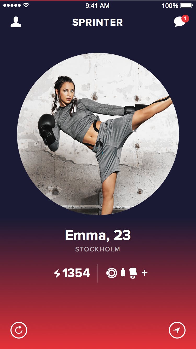 Tinder för träningsnördar Image