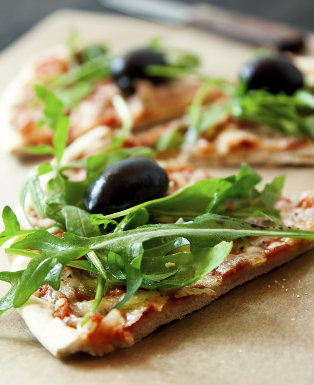 Njut av en nyttig(are) pizza Image