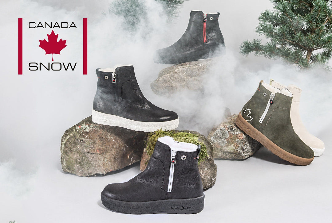 Håll fötterna varma i kängor från Canada Snow Image