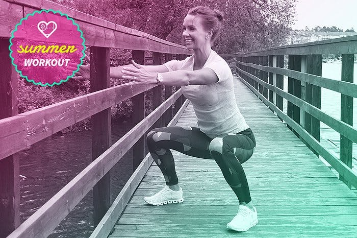 Sommertrening dag 11: Halv sumoburpee Image