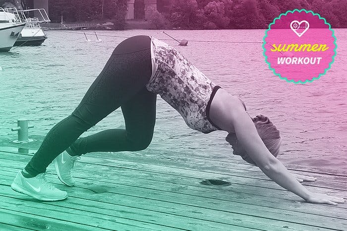 Sommertrening dag 13: Dynamisk nedovergående hund Image