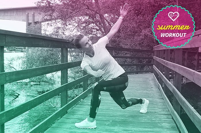 Sommertrening dag 15: Roterende utfallssteg Image