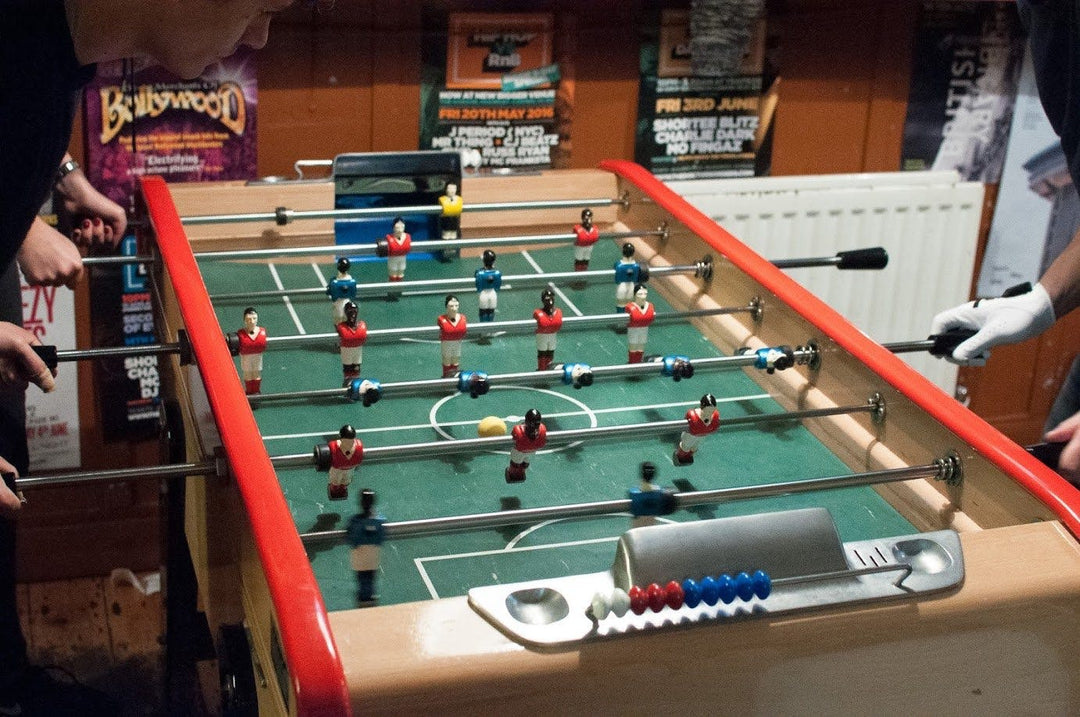 Följ med in i foosballvärlden! Image