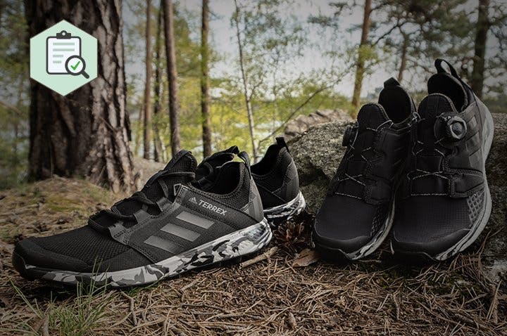 Proffsen testar trailskor från Adidas Image