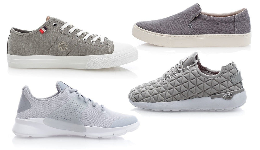8 vårfavoriter: Grå herrsneakers Image