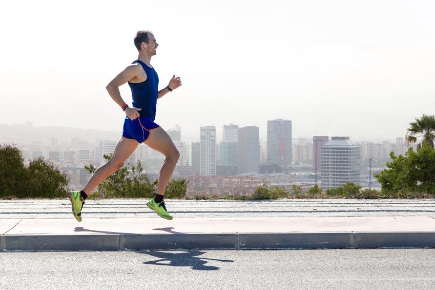 Sauconys løbesko tager føringen Image