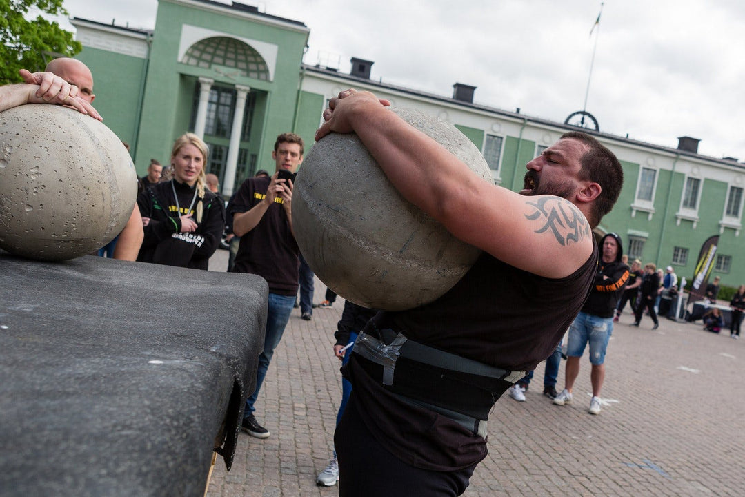 Kehity todella vahvaksi strongman-treenillä! Image