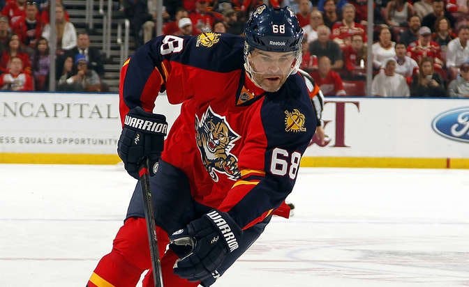 Jagr har satt målrekord i NHL Image