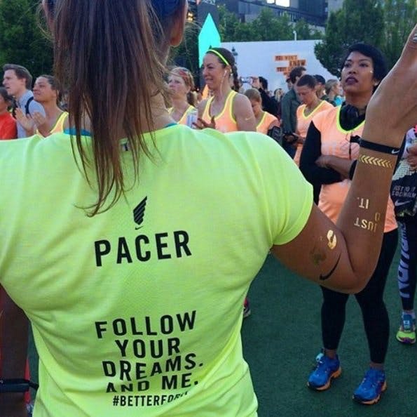 Julia Laywald er pacer i Nike + Run Club Image
