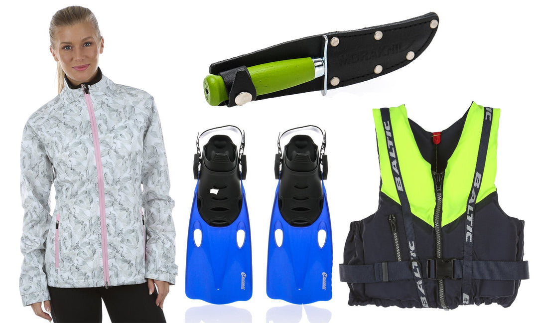 Alt du trenger til en båttur på havet Image