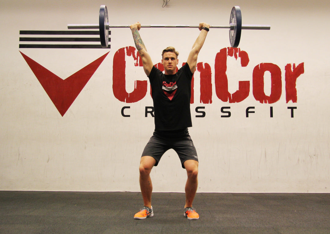 Push armene enda mer med push jerk Image