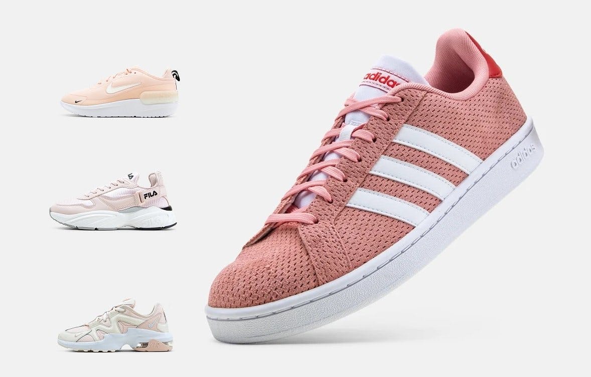 Trendspaning! 8 rosa sneakers för damer Image