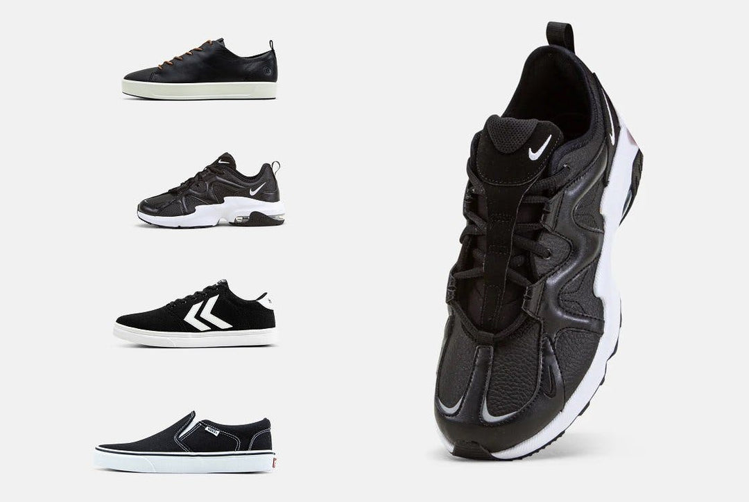 Shoppingtips! 9 snygga, svarta sneakers för herrar Image