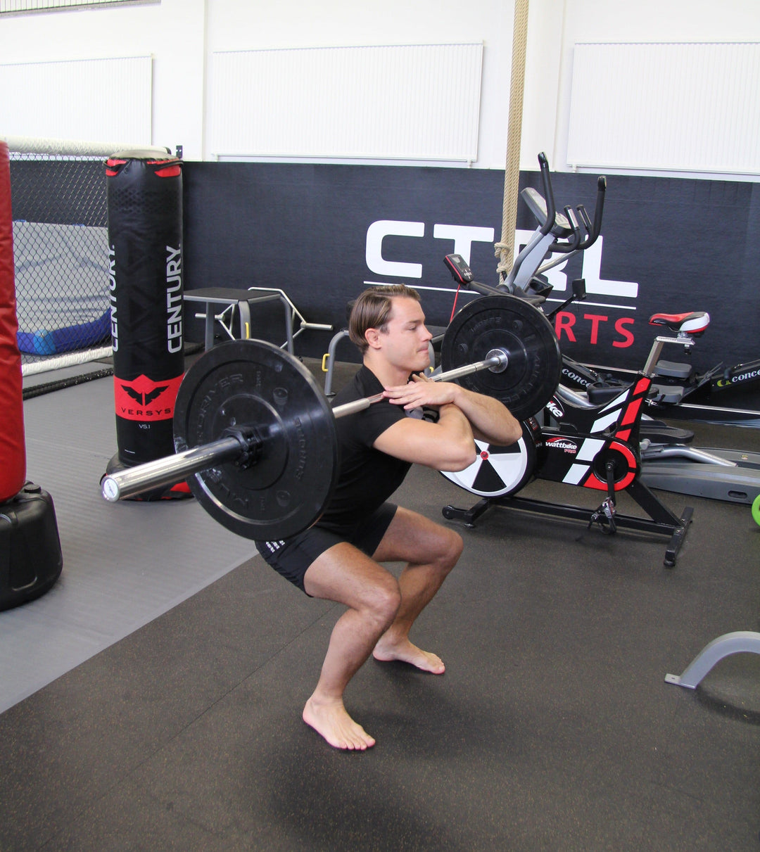 #UtmanaSimon på front squats Image