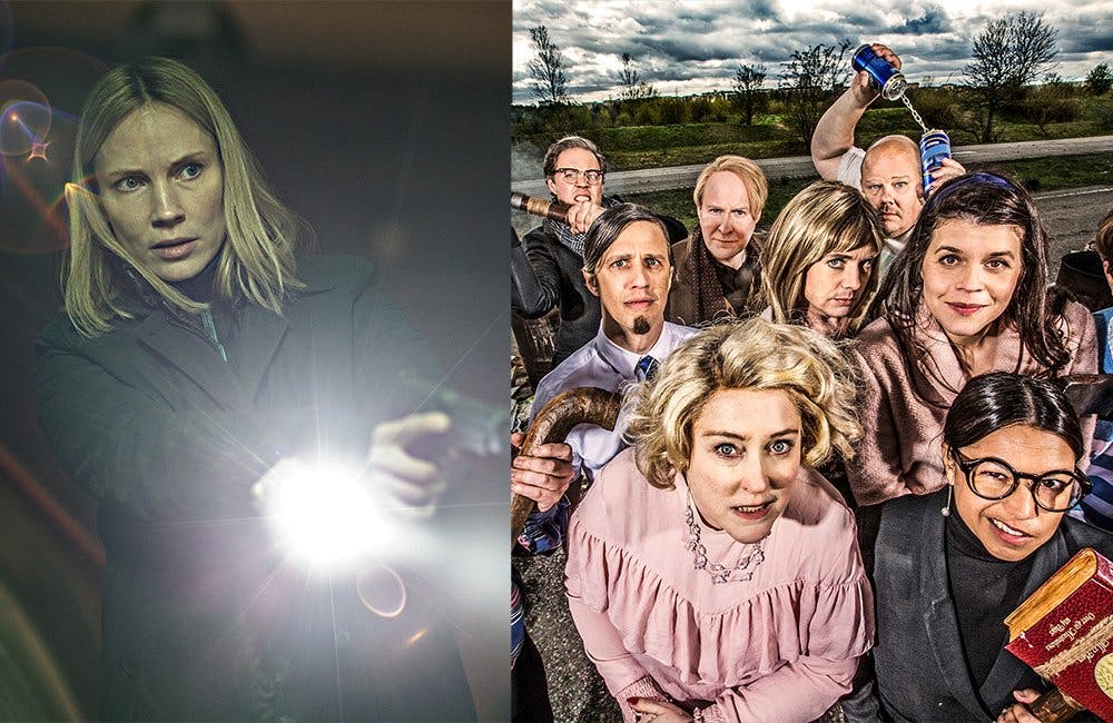 Svenska skådisar: ”Den här övningen hatar vi att göra” Image