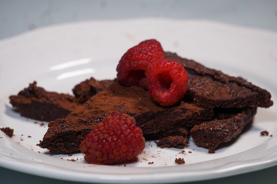 Glutenfri kladdkaka utan socker Image