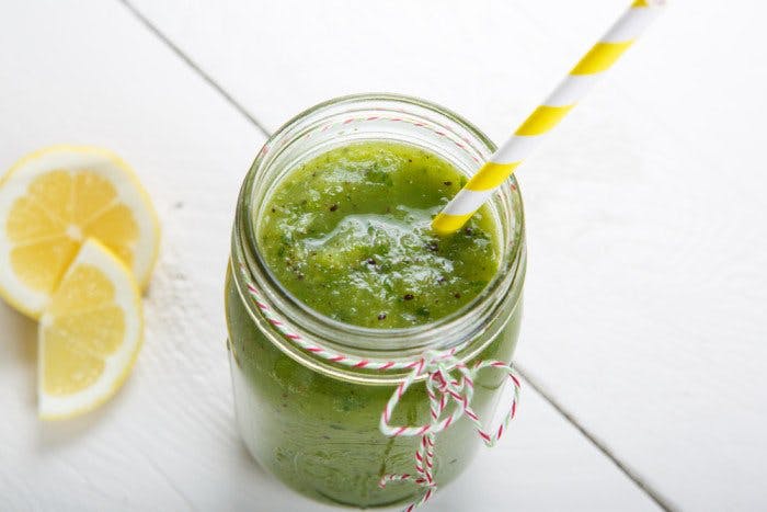 Cool chlorellasmoothie! Image