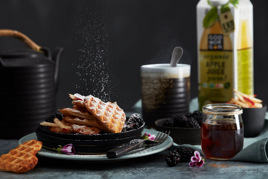 Sprøde veganske vafler Image